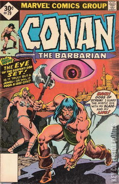 Variant Cover for Conan the Barbarian #79