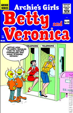 Variant Cover for Archie's Girls: Betty and Veronica #75