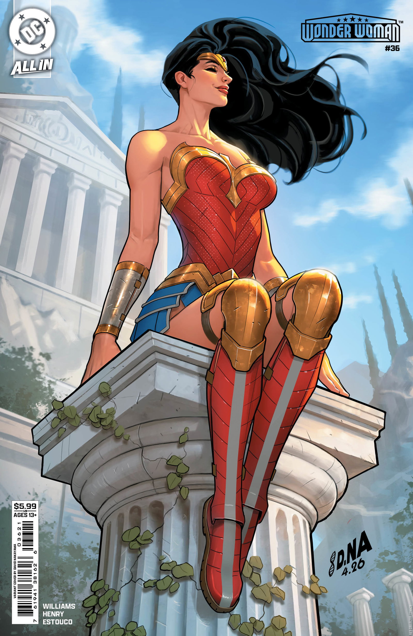 Wonder Woman #36 Variant – Value & Details | Key Collector Comics