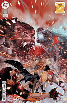 Variant Cover for Justice League vs. Godzilla vs. Kong #7