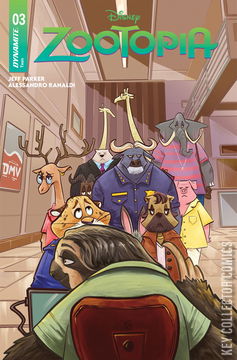 Variant Cover for Zootopia #3