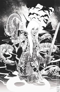 Variant Cover for Red Sonja: Black, White, Red #3