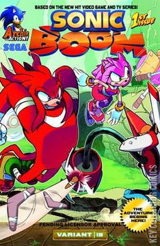 Variant Cover for Sonic Boom #1