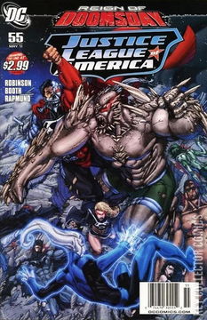 Variant Cover for Justice League of America #55