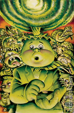 Variant Cover for Garbage Pail Kids: Trashin' Through Time #1
