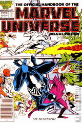 Variant Cover for The Official Handbook of the Marvel Universe - Deluxe Edition #12