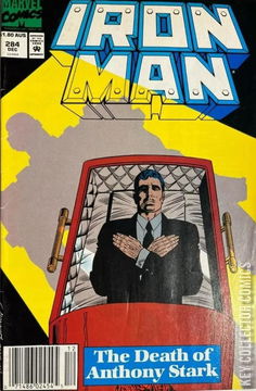 Variant Cover for Iron Man #284