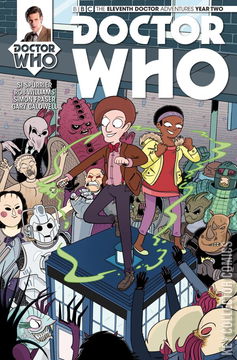 Variant Cover for Doctor Who: The Eleventh Doctor - Year Two #1