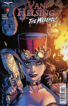 Variant Cover for Van Helsing vs. The Werewolf #5