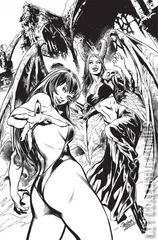 Cover for Vampirella vs. Purgatori #1