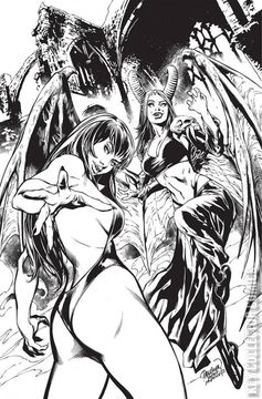 Variant Cover for Vampirella vs. Purgatori #1