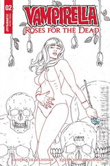 Variant Cover for Vampirella: Roses for the Dead #2