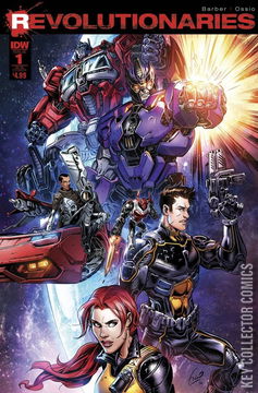 Variant Cover for Revolutionaries #1