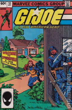 Variant Cover for G.I. Joe: A Real American Hero #10