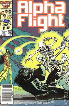 Variant Cover for Alpha Flight #35