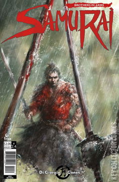 Variant Cover for Samurai: Brothers In Arms #4
