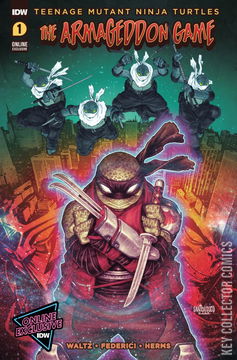 Variant Cover for Teenage Mutant Ninja Turtles: The Armageddon Game #1
