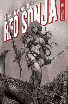 Variant Cover for Invincible Red Sonja #1