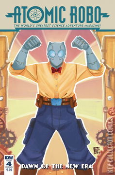 Variant Cover for Atomic Robo: The Dawn of a New Era #4