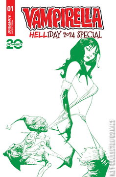 Variant Cover for Vampirella: Helliday 2024 Special #1