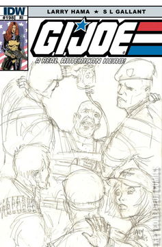 Variant Cover for G.I. Joe: A Real American Hero #198