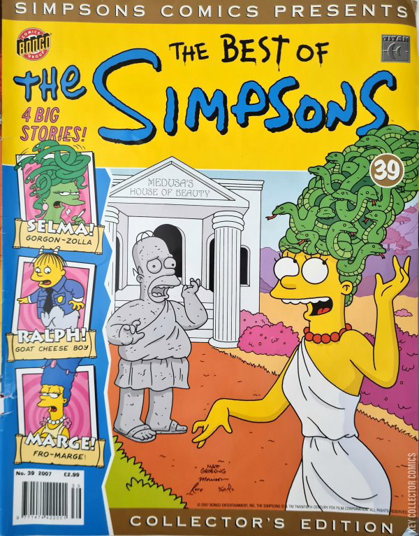 The Best of the Simpsons #39 Published August 2007 | Ke