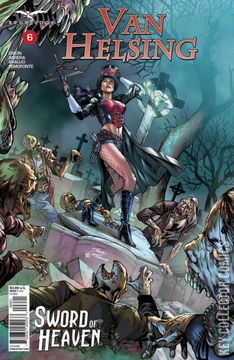 Variant Cover for Van Helsing: Sword of Heaven #6