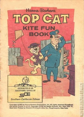Top Cat Kite Fun Book