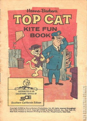 Top Cat Kite Fun Book