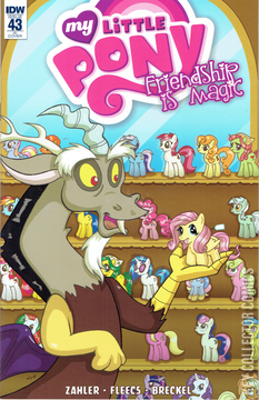 Variant Cover for My Little Pony: Friendship Is Magic #43