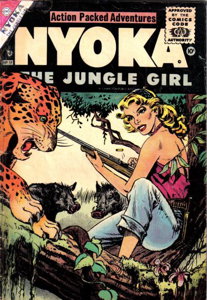 Nyoka the Jungle Girl #17