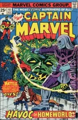 Cover for Captain Marvel #41