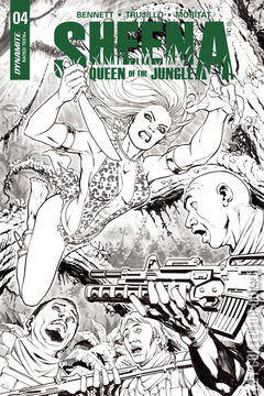 Variant Cover for Sheena, Queen of the Jungle #4