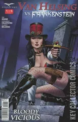 Variant Cover for Van Helsing vs. Frankenstein #1