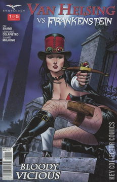 Variant Cover for Van Helsing vs. Frankenstein #1