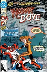 Cover for Hawk and Dove #24