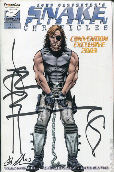 Snake online Plissken Chronicle's 1st issue Sgned by O'Neill/Rodriguez EGS 8.0