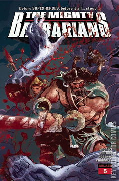 Variant Cover for Mighty Barbarians #5