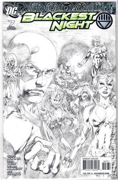 Variant Cover for Blackest Night #7