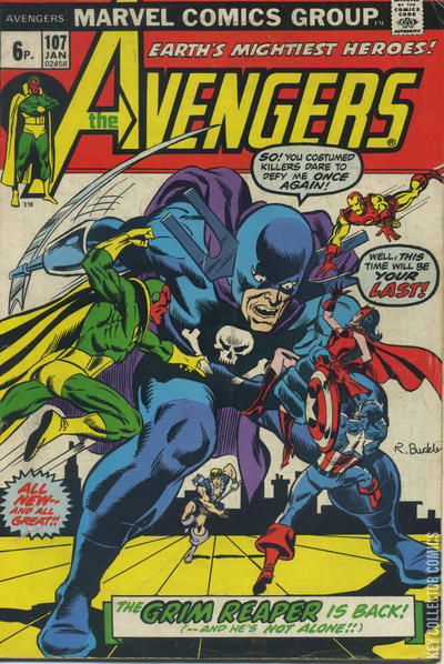 Variant Cover for Avengers, The #107