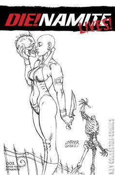 Variant Cover for Die!namite Lives #3