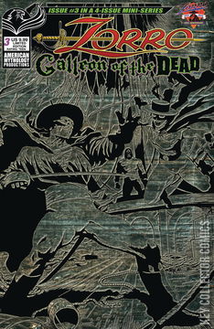 Variant Cover for Zorro: Galleon of Dead #3