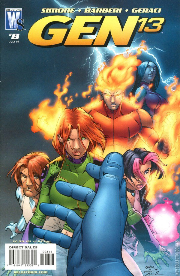 Gen13 #8 Published May 2007 | Key Collector Comics