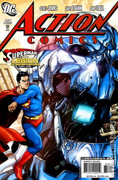 Variant Cover for Action Comics #858
