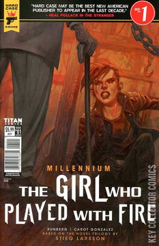 Variant Cover for Millennium: The Girl Who Played With Fire #1