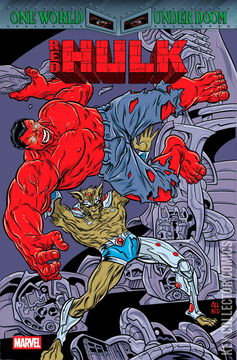 Variant Cover for Red Hulk #6