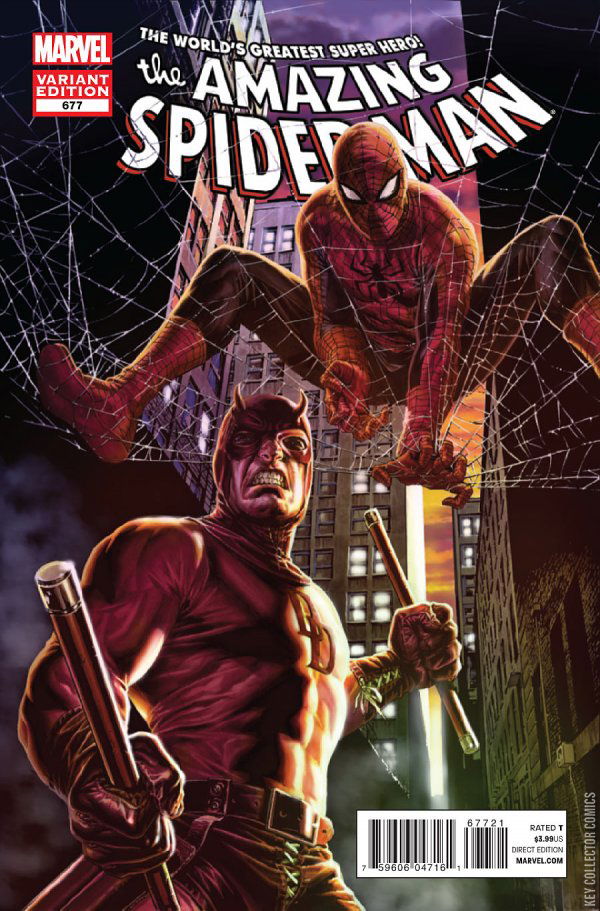 Cover art for Amazing Spider-Man #677 