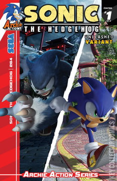 Variant Cover for Sonic the Hedgehog #264