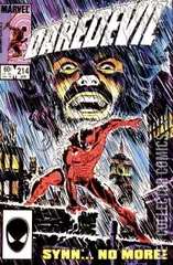 Cover for Daredevil #214