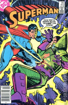 Variant Cover for Superman #412